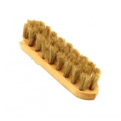 Щётка средняя трёхрядная, натуральный ворс, длина 14 см