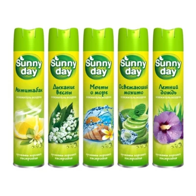 Освежитель воздуха SUNNY DAY, 300 мл