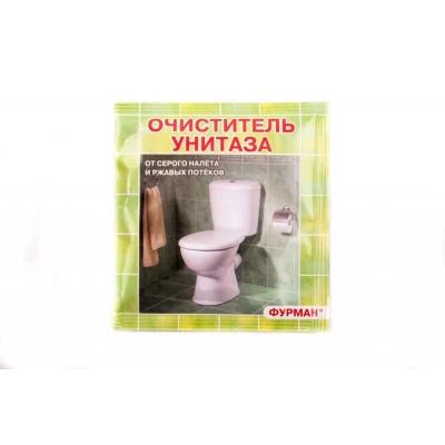 Средство от серого налёта и ржавых потёков ОЧИСТИТЕЛЬ УНИТАЗА, 40 гр