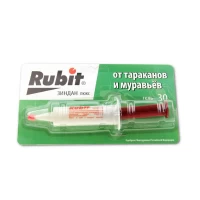 Гель от тараканов и муравьёв RUBIT, 30 гр