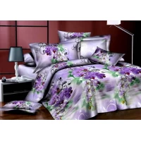 Постельное белье евро 3D "ГлавТекстиль" , в ассортименте