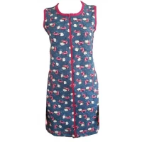 Молодежный летний халат на молнии, р. 42-52, цвета в ассортименте