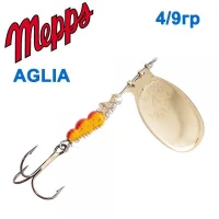 Блесна Mepps Aglia zota-gold 4/9g
