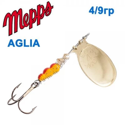 Блесна Mepps Aglia zota-gold 4/9g