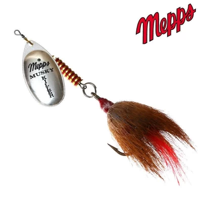 Блесна  Mepps MUSKY KILLER srebrny silver 15g