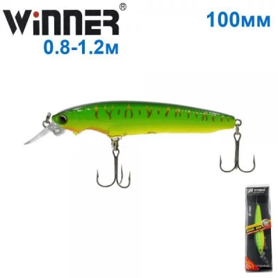 Воблер Ttebo M-SUB100F.T 100mm 16.5g 0.8-1.2m 053# *