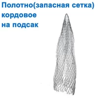 Полотно (запасная сетка) кордовое на подсак *