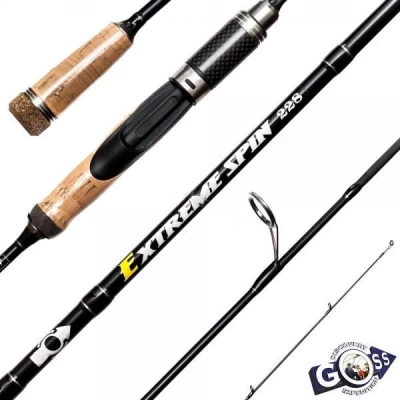 Спиннинговое удилище шт2 Goss Extrime Spin A11-228 1-9g 2.28м *