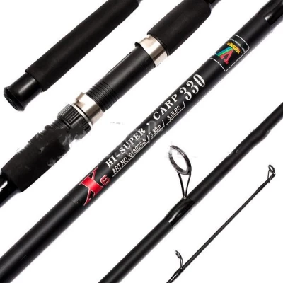 Карповое удилище Winner шт3 X6 Hi-Super 3LBS №013028-B 88-122 3.6м *