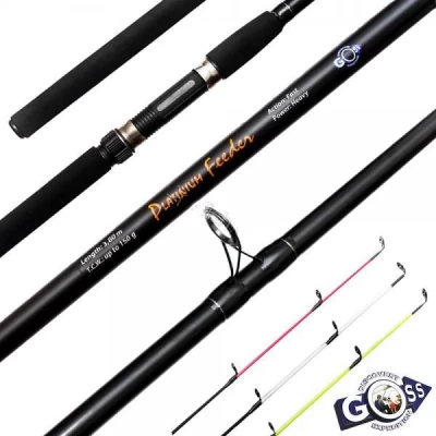 Фидерное удилище шт3 Goss Platinium Feeder A15-360 150g 3.6м * Фидерное удилище шт3 Goss Platinium Feeder A15-360 150g 3.6м *