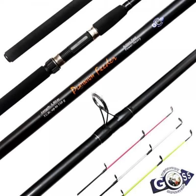 Фидерное удилище шт3 Goss Platinium Feeder A15-390 150g 3.9м * Фидерное удилище шт3 Goss Platinium Feeder A15-390 150g 3.9м *