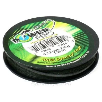 Шнур Power Pro Original т.зеленый (0.36мм 135м) *
