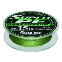 Шнур SunLine SuperPE т.зеленый 20LB (0.235мм 150м) *