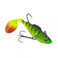 Силикон оснащенный OASIS DWY рыба 10см 009 (4шт) *