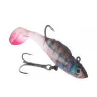 Силикон оснащенный OASIS DWY рыба 8см 010 (5шт) *