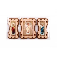 Икона декоративная (материал дерево, размер 23х12 см, Украина) Икона декоративная (материал дерево, размер 23х12 см, Украина)