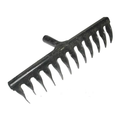 Грабли витые 12 зуб.чёрные