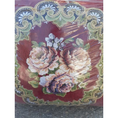 Декоративная подушка гобелен с узором, р. 60*60, цвета и рисунки в ассортименте