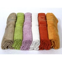 Полотенце бамбуковое Bursali 70*140 (в ассортименте)