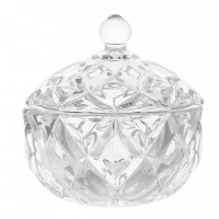 Конфетница с крышкой «Тетра» Helios под хрусталь