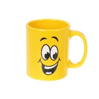 Кружка керамическая 350мл Смайл