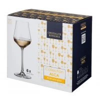 Набор бокалов для вина Bohemia Alca 500 мл 6 шт (Чехия)