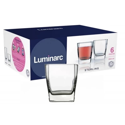Стаканы низкие 300мл-6шт Sterling Luminarc 0755