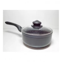 Ковшик с крышкой 16 см А-Плюс 1730