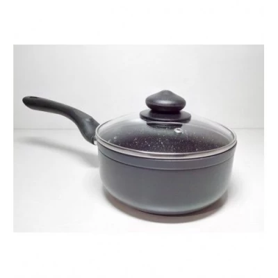 Ковшик с крышкой 16 см А-Плюс 1730