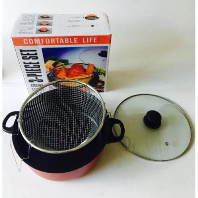 Кастрюля-фритюрница 26см