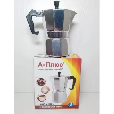 "Кофеварка   А-Плюс СМ-2081  три чашки"