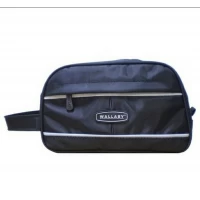 Барсетка на каждый день горизонтальная Wallaby 2100, черная и синяя