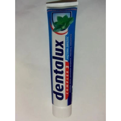 Зубная паста освежающая DENTALUX, 125 мл. Зубная паста освежающая DENTALUX, 125 мл.