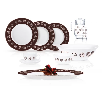 Сервиз Luminarc SIROCCO BROWN /46 пр. 4866