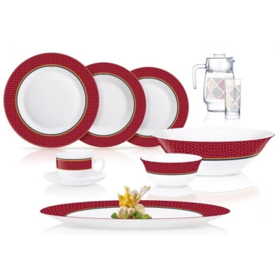 Сервиз Luminarc ESSENCE ALTO RUBIS /46 пр. N8527 Сервиз Luminarc ESSENCE ALTO RUBIS /46 пр. N8527