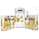 Набор для напитков Crazy Flower Luminarc G4621 Набор для напитков Crazy Flower Luminarc G4621