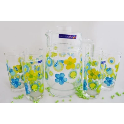 Набор для напитков Luminarc Bubbles Flowers Anis D3181