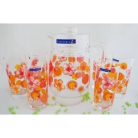 Комплект для напитков Luminarc d3182 Bubble Flowers Pink