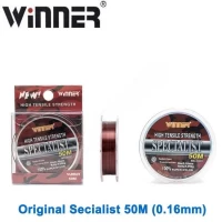 ЛЕСКА 50 МЕТРОВ ЛЕСКА WINNER ORIGINAL SPECIALIST №0501 50М 0,16ММ