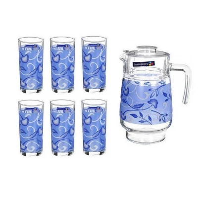 Набор для сока Luminarc Plenitude BLUE /7пр. D2328