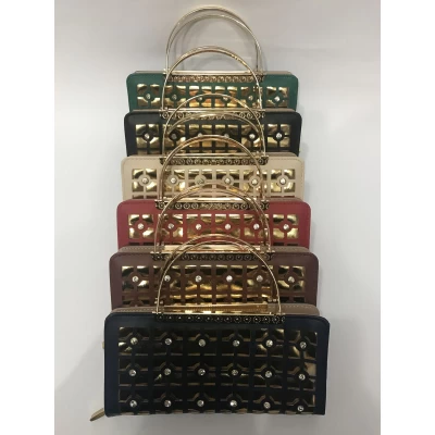 Кошелёк женский из кожзаменителя (21.5х11х3.2; цвет и принт: в ассортименте)