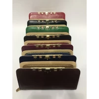 Кошелёк женский из кожзаменителя (21.1х11х5; цвет и принт: в ассортименте)