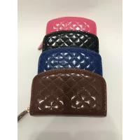 Кошелёк женский лаковый (14.5х8.7х2.5; цвет и принт: в ассортименте)