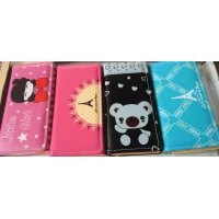 Кошелек детский сделанный из искусственной кожи, в ассортименте