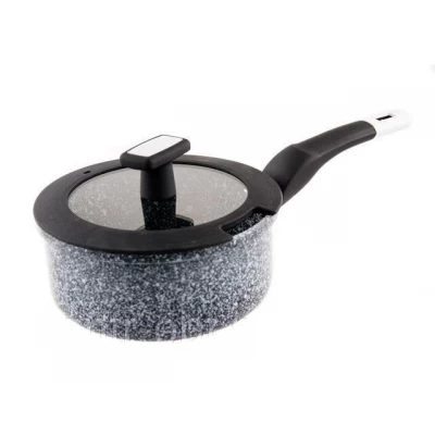 Ковш гранитный с крышкой EDENBERG EB-3327 (16 см, 1.3 л)