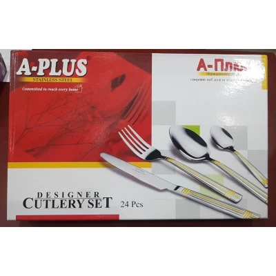 Набор столовых приборов A-PLUS (1415) 24 предмета Набор столовых приборов A-PLUS (1415) 24 предмета