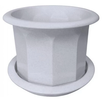 Горшок для цветов серия "Тюльпан" 0,5л Цветочник тюльпан 0,5л