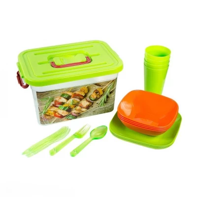 Контейнер для пикника универсальный на 4 персоны