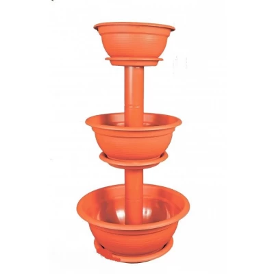 Комплект цветочных горшков "КАСКАД" Комплект цветочных горшков "КАСКАД"