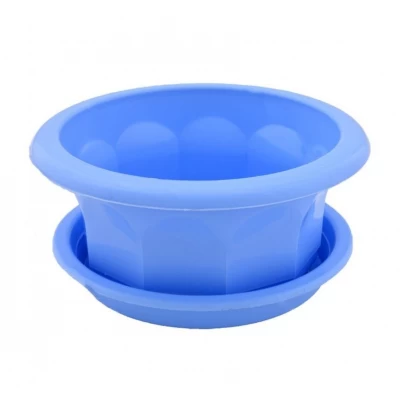 Горшок для цветов "Фиалка" 0,5л (5 цветов) Горшок для цветов "Фиалка" 0,5л (5 цветов)